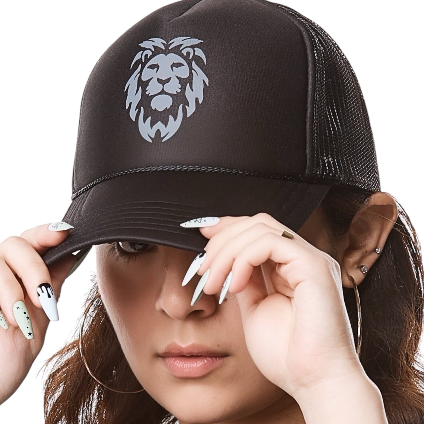 Black Trucker Hat