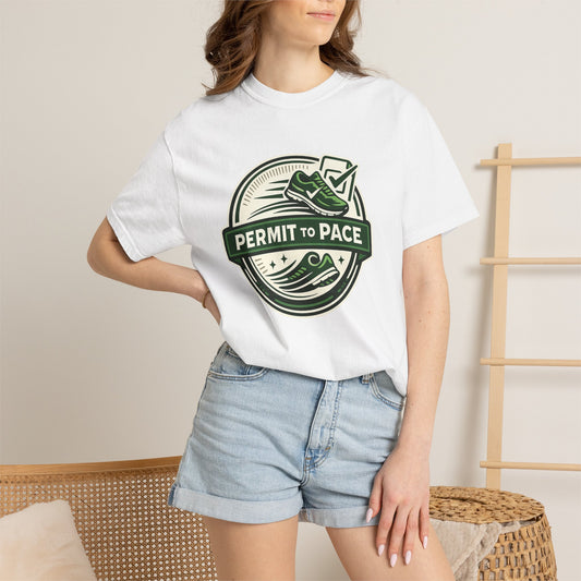 Permit to Pace Tee — Outdoor Adventure Graphic T-Shirt